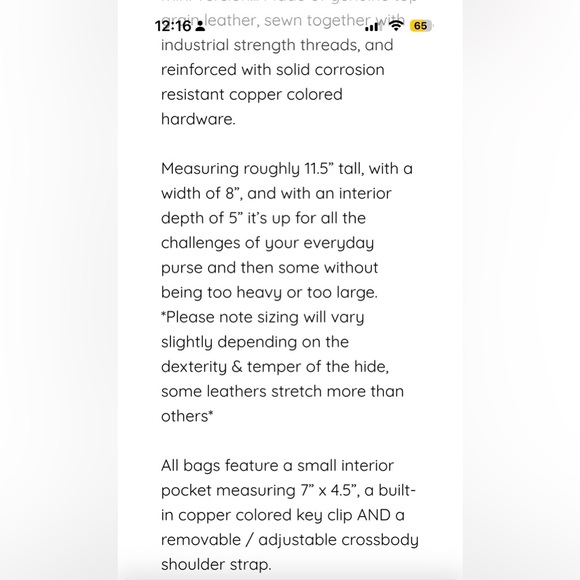 Bergamot + Amor Mini Woodstock - Crabapple - Picture 7 of 7